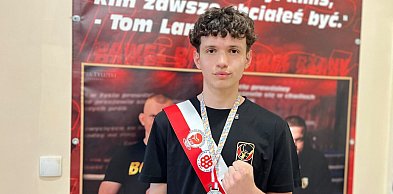 Mikołaj Kapinos wicemistrzem Polski kadetów. Tak przywitał go klub