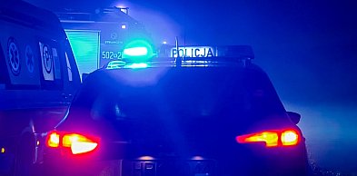 19-letni kierowca stracił panowanie nad BMW na łuku drogi