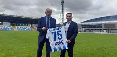 Dariusz Szpakowski z wizytą w FKS Stal Mielec