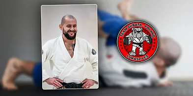 Trening indywidualny z czarnym pasem BJJ Dawidem Leś z Team Sukata Poland-101109