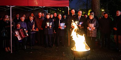 Śpiewanki patriotyczne przy Ogniu Niepodległości [FOTO]-102086