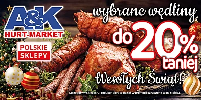 Świąteczne zakupy - nowa gazetka promocyjna A&K!-103536