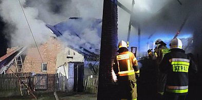 Nocny pożar w Brniu. Obiekt doszczętnie zniszczony-103539