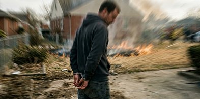 Groźby, podpalenie, wybite szyby. 27-letni mielczanin zatrzymany
