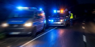 Młody kierowca hondy pijany. Miał narkotyki