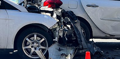 Zderzenie dwóch osobówek w centrum!