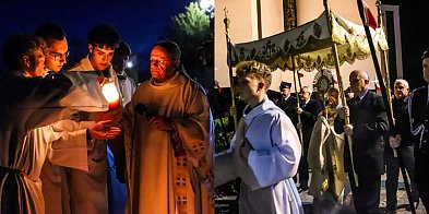 Wigilia Paschalna w parafii Ducha Świętego w Mielcu