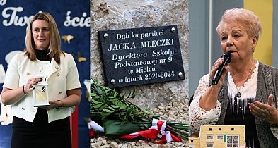 40-lecie szkoły im. „Jędrusia”. Posadzili dęba, odsłonili tablicę [FOTO]-100935