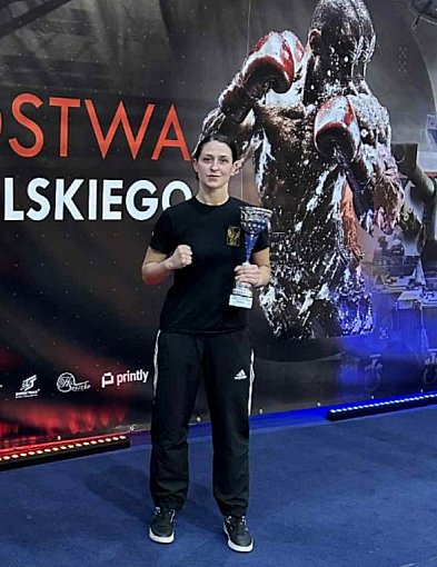 Monika Lis wicemistrzynią Wojska Polskiego w boksie-101768