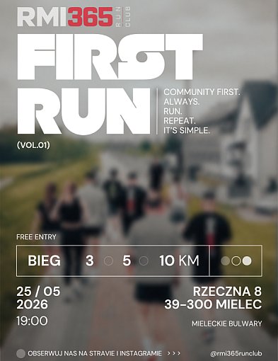 Nowa biegowa inicjatywa w Mielcu. Rusza RMI365 RUN CLUB