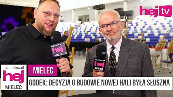 hej.mielec.pl TV: GODEK: DECYZJA O BUDOWIE NOWEJ HALI BYŁA SŁUSZNA [50 LAT MOSiR MIELEC]