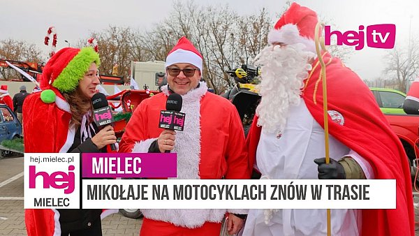 hej.mielec.pl TV: Mikołaje na Motocyklach znów w trasie!