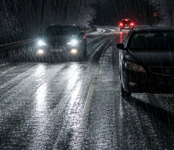 Gołoledź na drogach: wypadek w Przecławiu-103912