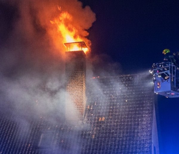 Kolejny pożar sadzy w kominie. Uwaga: idą mocne mrozy