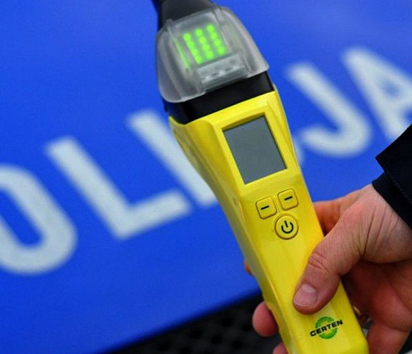 Kierowca daewoo zatrzymany. Ile wydmuchał?