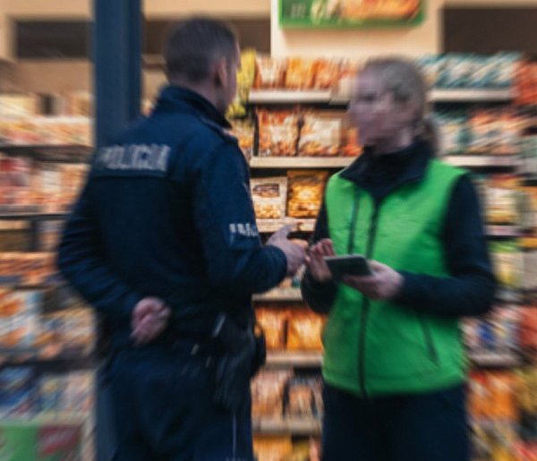 Awantura w Żabce. Rzucił kobietę na podłogę