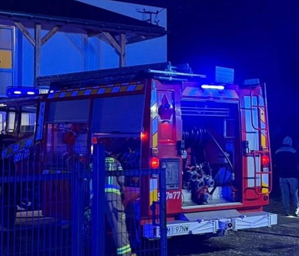 Pożar w Janowcu. Akcja lokalnych strażaków