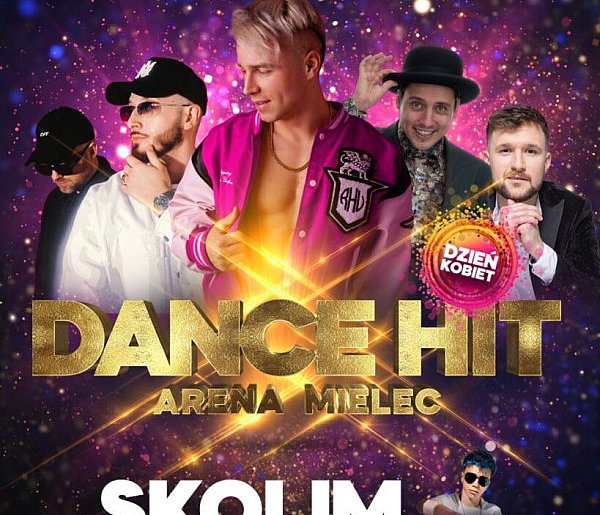 Cztery bilety w cenie trzech. Promocja na DANCE HIT ARENA w hali MOSiR Mielec