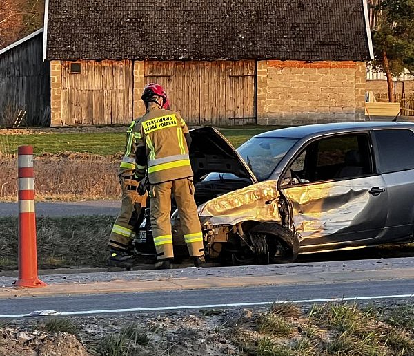 Wypadek na obwodnicy! W sumie pięć pojazdów! Droga zablokowana!