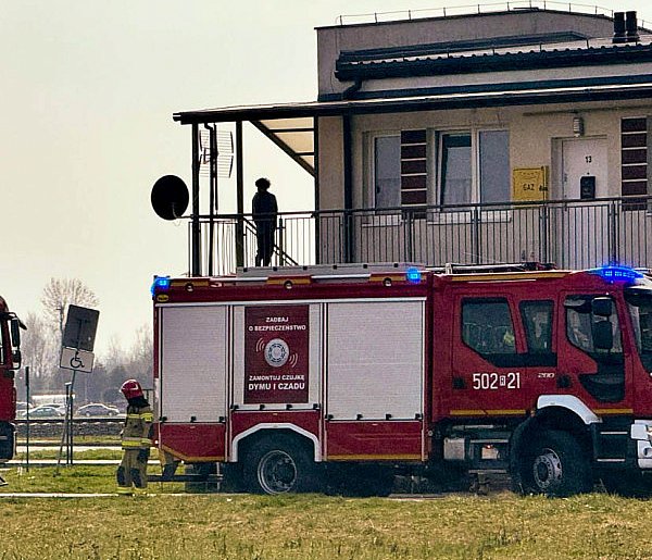 Zadymienie w mieszkaniu przy ul. Inwestorów w Mielcu