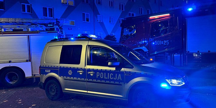 Pożar w mieszkaniu w centrum Mielca! Służby na miejscu [FOTO]