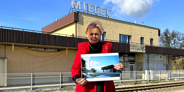 Mielec będzie miał nowy dworzec kolejowy! Otwarcie jesienią 2027?