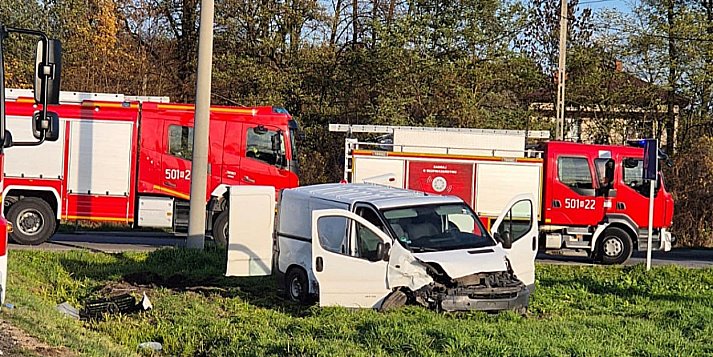 Uwaga! Trzy zdarzenia drogowe! Dwa na trasach wojewódzkich [FOTO, RADIO]