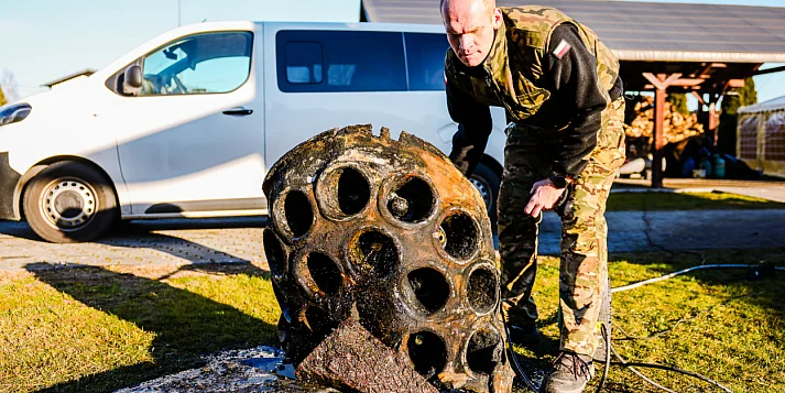 O kulisach historycznego odkrycia szczątków rakiety V2 [WIDEO, FOTO]