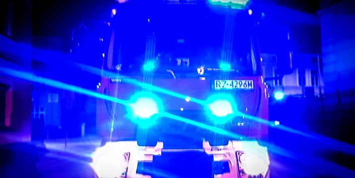 Potrącenie na Strefie! Droga zablokowana!