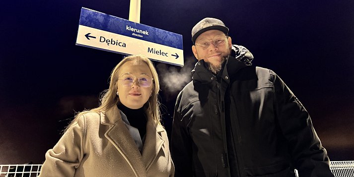 O mieleckiej kolei w Radiu Rzeszów: delikatny optymizm