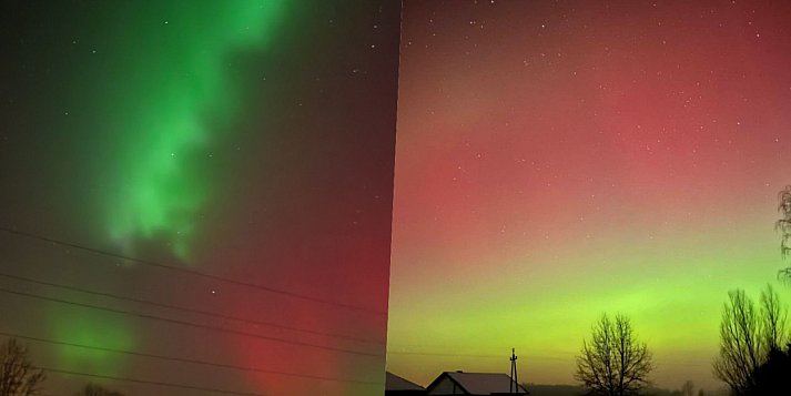 Zorza nad powiatem. Niesamowite ujęcia od Czytelników!