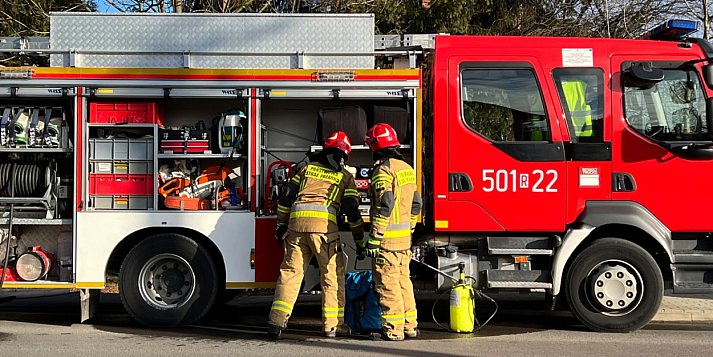 Wybuch pieca gazowego! Jedna osoba poszkodowana!