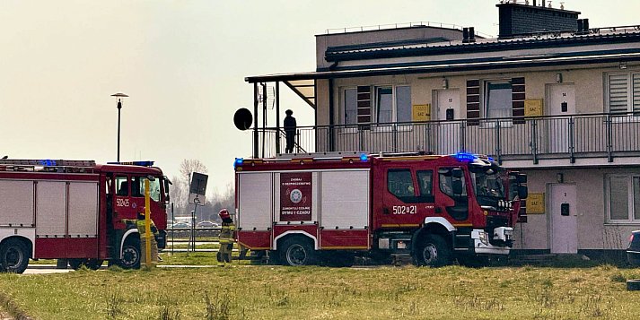 Zadymienie w mieszkaniu przy ul. Inwestorów w Mielcu