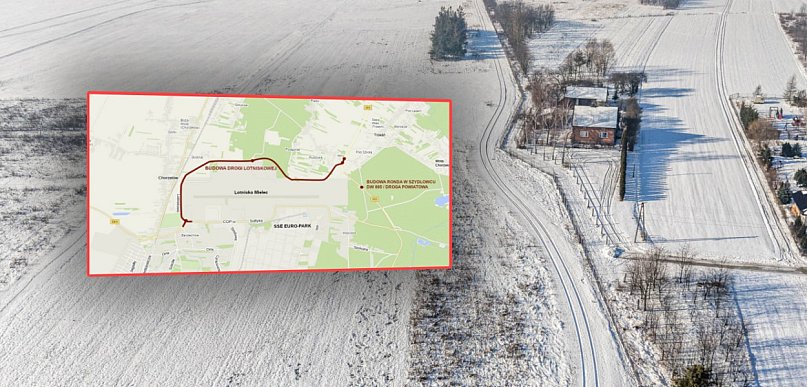 Rusza budowa obwodnicy lotniskowej! W sumie 72 mln zł