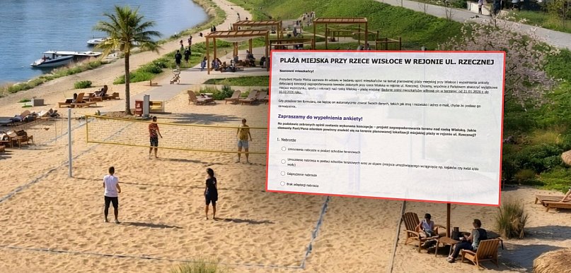 Miasto: ogromne zainteresowanie ankietą ws. Miejskiej Plaży