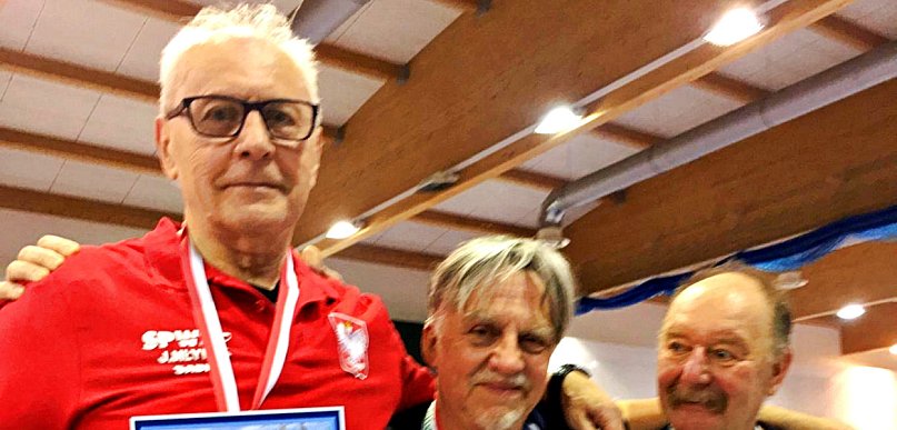 Złoto w śnieżnym Gdańsku. Janusz Młynek znów najlepszy w Polsce!