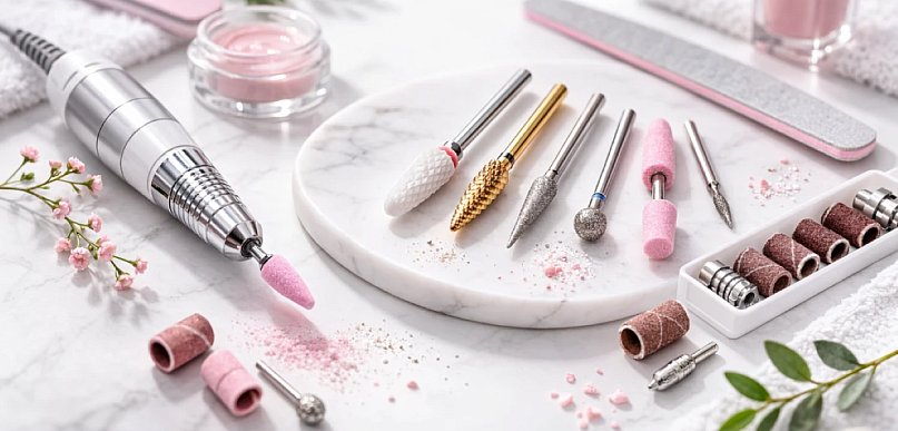 Frezy do paznokci – rodzaje i zastosowanie w manicure i pedicure