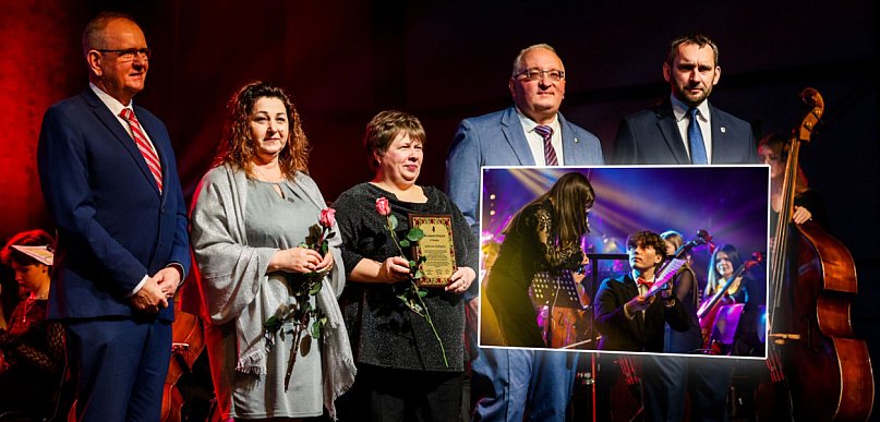 Muzyka ma twarz kobiety. Artyści dla kobiet z Gminy Czermin [FOTO]