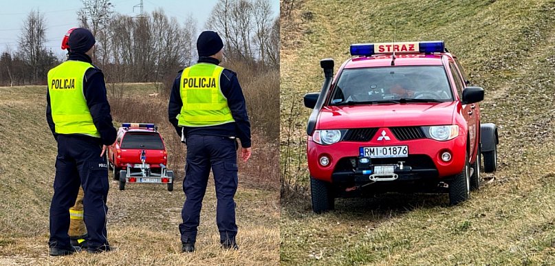 Poszukiwania mężczyzny nad Wisłoką zakończone