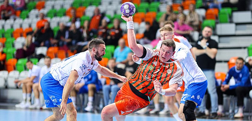 Handball Stal Mielec wygrała w Lubinie [FOTO]
