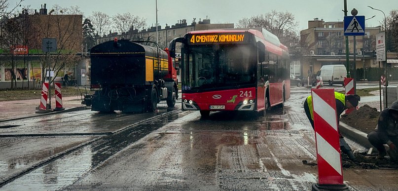 Utrudnienia na ul. Księdza Piotra Skargi. Ruch wahadłowy