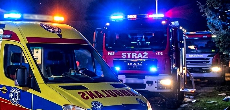 Tragedia w Dulczy Małej! W pożarze zginął mężczyzna!