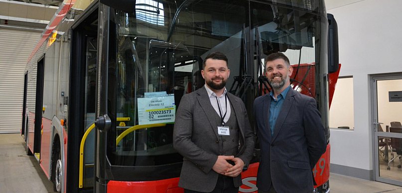 Kolejne autobusy elektryczne coraz bliżej. MKS z wizytą w Solaris