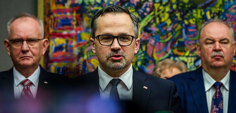 Horała w Mielcu o CPK i kolei. „16 połączeń do Rzeszowa i Kielc” [WIDEO]