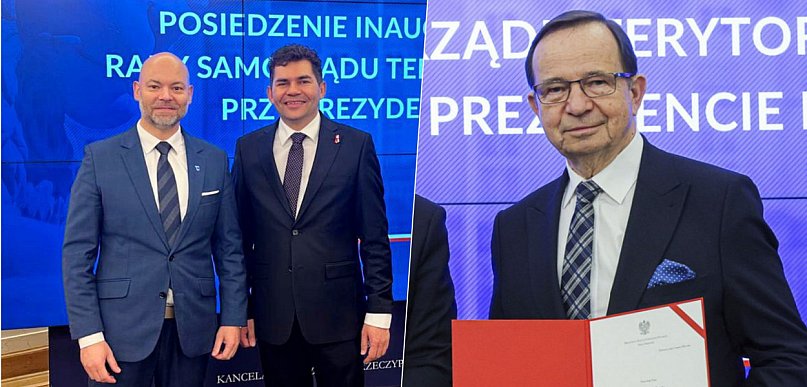Mielczanie na inauguracji Rady Samorządu Terytorialnego przy Prezydencie RP