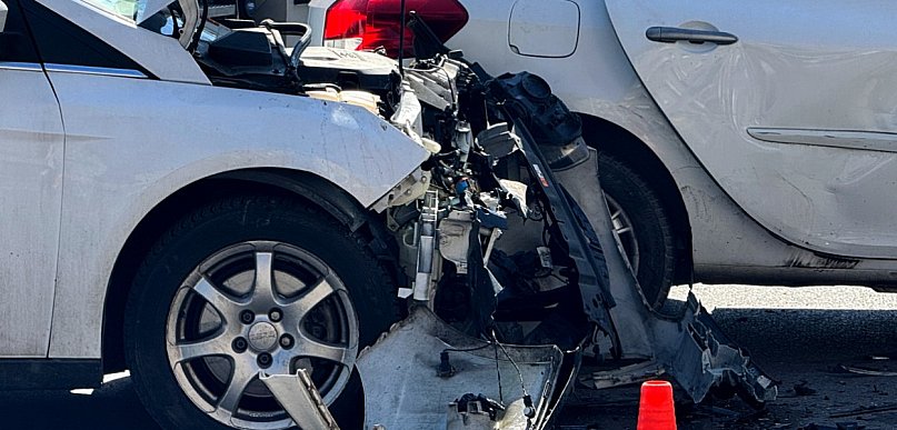 Zderzenie dwóch osobówek w centrum!