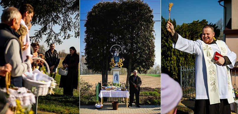 Święcenie pokarmów w powiecie. Tak wygląda wielkanocna tradycja [FOTO]