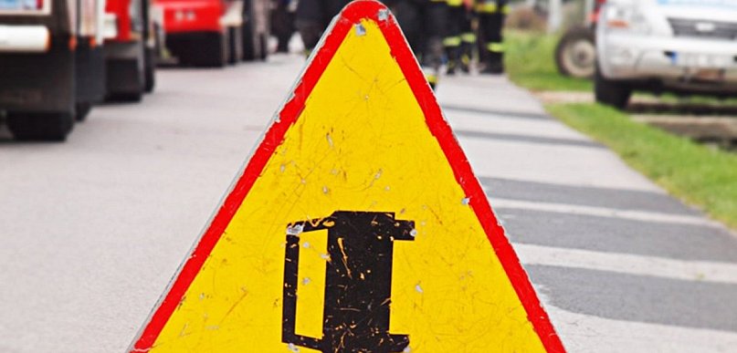 Dachowanie na obwodnicy! Utrudnienia