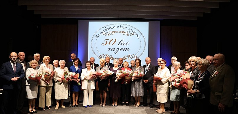 Złote Gody w Mielcu. 18 par świętowało 50-lecie małżeństwa