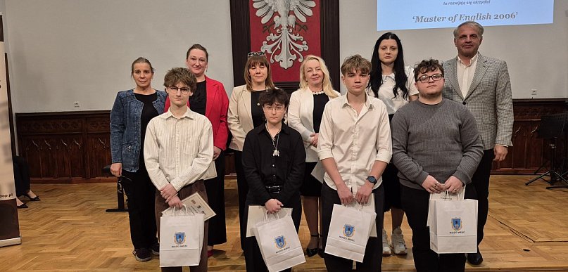 V Gala „Master of English 2026” w Mielcu. Nagrodzono najlepszych uczniów